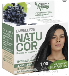 TINTURA NATUCOR EMBELLEZE TACUMA 1,00 24G