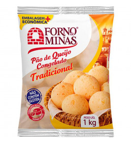 PAO DE QUEIJO FORNO DE MINAS TRADICIONAL 1KG