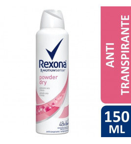 DESODORANTE AEROSOL REXONA POWDER DRY 150ML