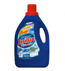 LAVA ROUPAS BRILUX LIQUIDO TRIPLA AÇAO 3L