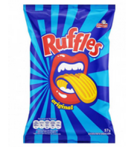 BATATA FRITA ELMA CHIPS RUFFLES ORIGINAL 50G