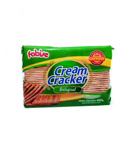 BISCOITO FABISE CREAM CRACKER INTEGRAL 400G