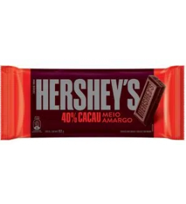 CHOCOLATE HERSHEYS MEIO AMARGO 92G