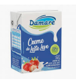 CREME DE LEITE DAMARE LEVE 200G