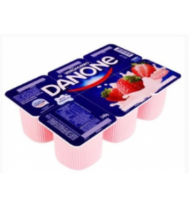 IOGURTE DANONE MORANGO 90G