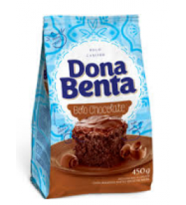 MISTURA DE BOLO DONA BENTA CHOCOLATE 450G