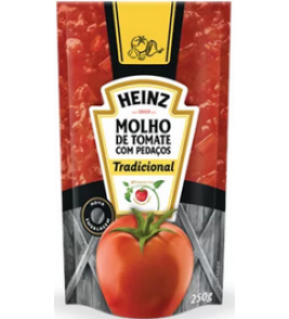 MOLHO DE TOMATE HEINZ TRADICIONAL SACHE 250G