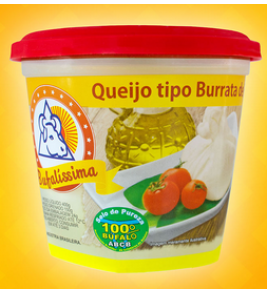 QUEIJO DE BUFALISSIMA NATAL T BURRATA BU 150G