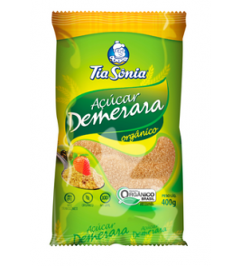 ACUCAR DEMERARA TIA SONIA 400G