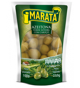 AZEITONA VERDE MARATA SACHE 210G