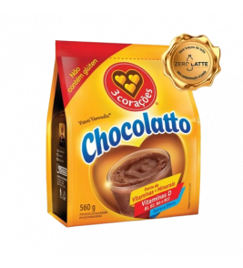 ACHOCOLATADO EM PO CHOCOLATTO 3 CORACOES 560G
