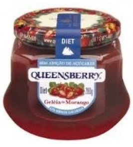 GELEIA QUEENSBERRY MORANGO DIET 280G