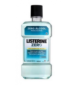 ANTI SEPTICO BUCAL LISTERINE ZERO 500ML