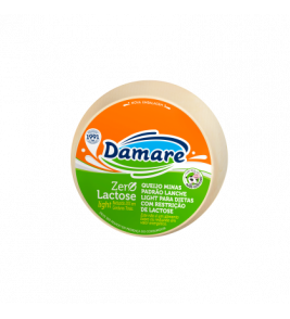 QUEIJO DAMARE MINAS PADRAO LIGHT ZEROLAC KG