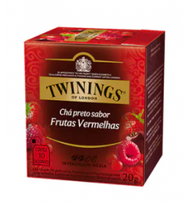 CHA PRETO TWININGS FRUTAS VERMELHAS 20G