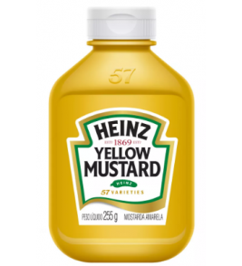 MOSTARDA HEINZ PET 255G