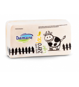 QUEIJO DAMARE PRATO SEM LACTOSE LIGHT 500G