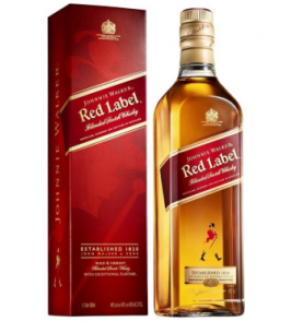 WHISKY JOHNNIE WALKER RED LABEL 1L