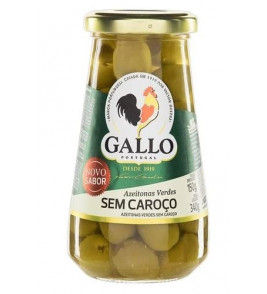 AZEITONA VERDE GALLO SEM CAROCO VD 340G