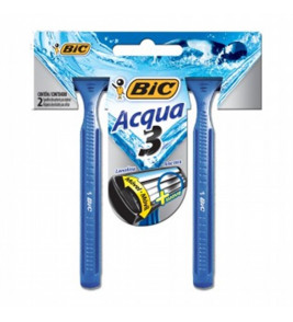 APARELHO DE BARBEAR BIC AQUA 3  1UN