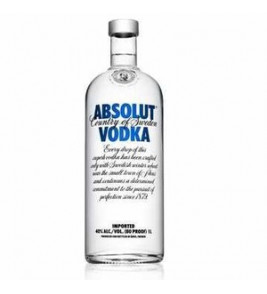 VODKA ABSOLUT COUNTRY OF SWEDEN IMPORTED 1L