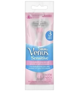 APARELHO DE BARBEAR GILLETTE VENUS SENSITIVE