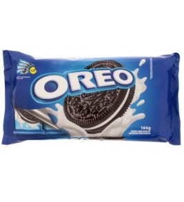 BISCOITO RECHEADO OREO 144G CHOC C/BAUN