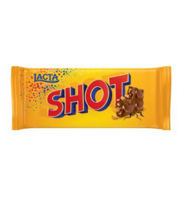 CHOCOLATE LACTA SHOT BARRA 90G