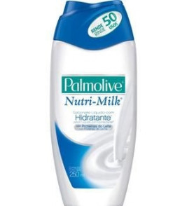 SABONETE PALMOLIVE LIQUIDO NUTRI MILK 250ML