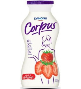 IOGURTE CORPUS SEM LACTOSE MORANGO 170G