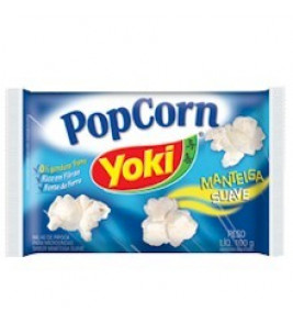 MILHO DE PIPOCA YOKI POPCORN MANTEIGA 100G