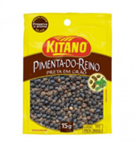 PIMENTA DO REINO KITANO PRETA EM GRAO 15G