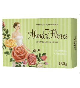 SABONETE ALMA DE FLORES 130G