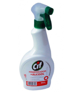 HIGIENIZADOR CIF COM ALCOOL 500ML