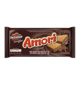 BISCOITO RICHESTER AMORI WAFER CHOCOLATE 120G