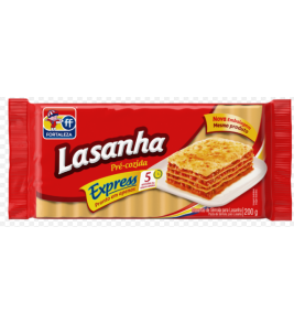 LASANHA FORTALEZA PRE COZIDA EXPRESS 200G