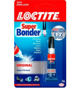 COLA SUPER BONDER ORIGINAL INSTANTANEA 3G