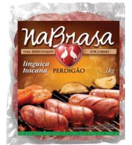 LINGUICA TOSCANA PERDIGAO NABRASA 1KG