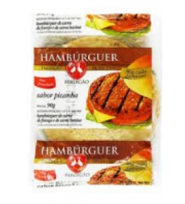 HAMBURGUER PERDIGAO BOVINO AVES 56G