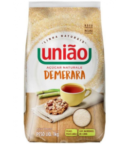 AÇÚCAR DEMERARA UNIAO PAPEL 1KG