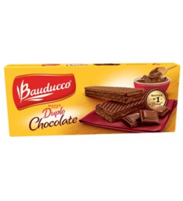 BISCOITO WAFER BAUDUCCO DUPLO CHOCOLATE 78G