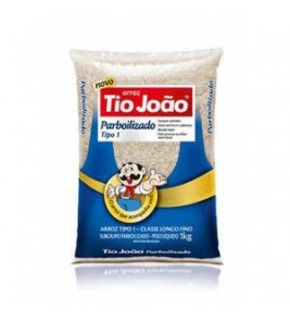 ARROZ TIO JOÃO PARBOILIZADO 1KG