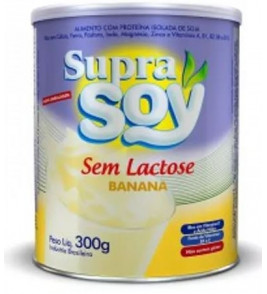 ALIMENTO SUPRA SOY SEM LACTOSE BANANA 300G