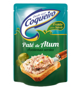 PATE DE ATUM COQUEIRO AZEITONA VERDE 170G