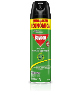 INSETICIDA BAYGON AEROSOL ACAO TOTAL 450ML