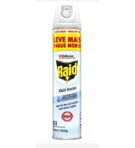 INSETICIDA RAID AGUA PURIFICADA M INSET 420ML