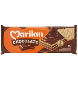 BISCOITO MARILAN WAFER CHOCOLATE 80G