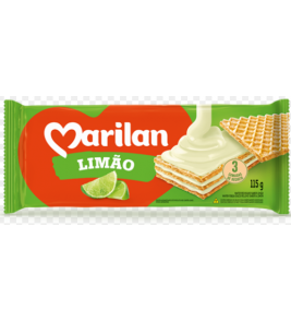 BISCOITO MARILAN WAFER LIMAO 80G