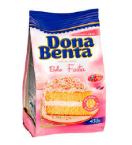 MISTURA DE BOLO DONA BENTA FESTA 450G