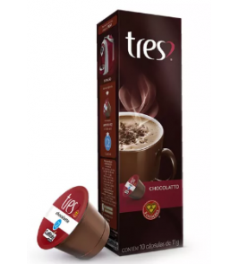 CAPSULA CHOCOLATTO 3CORACOES 10U 110G